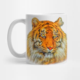 Sumatran Tigers Head Mug